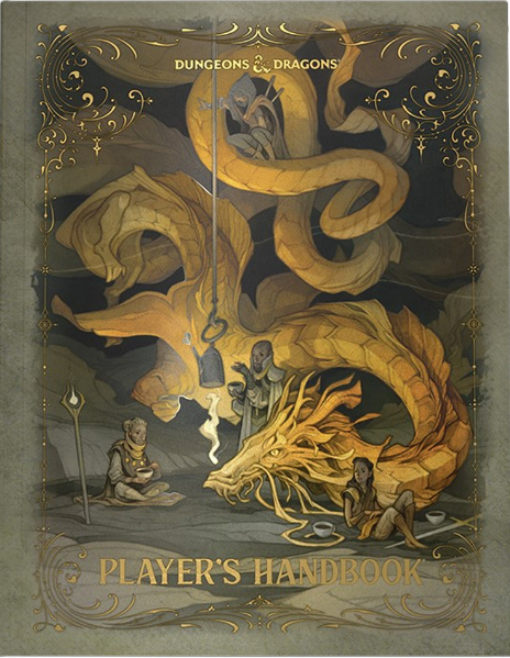 Dungeons & Dragons Book: Players Handbook 5.5E (Alternate Cover) 2024